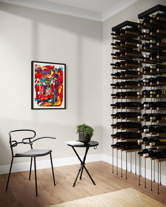 Abstraktes Kunstwerk